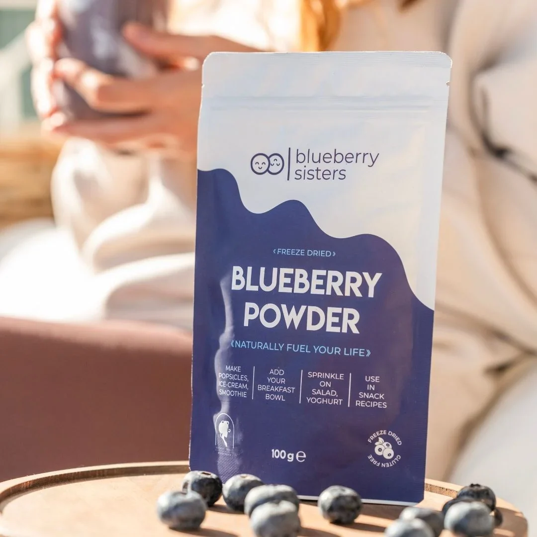 %100 Blueberry tozu 100 gr. (Yabanmersini tozu) - Image 4