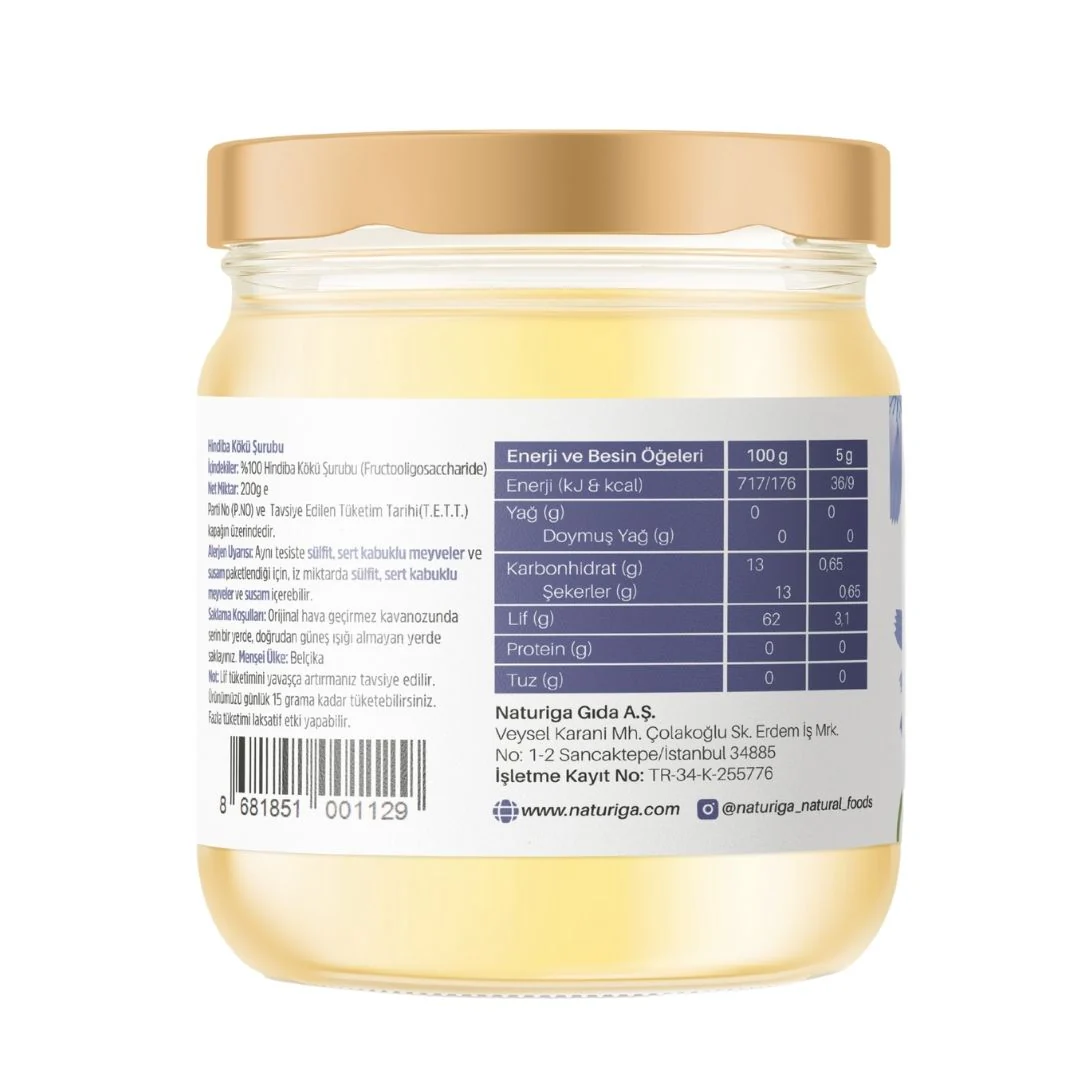 %100 Hindiba Kökü Şurubu 200gr. - Image 3