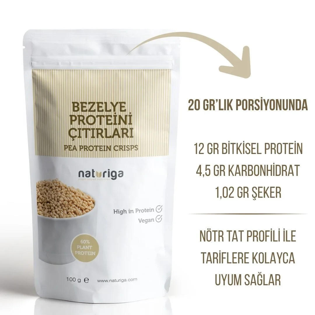 Bezelye Proteini Çıtırları 100g - Image 4