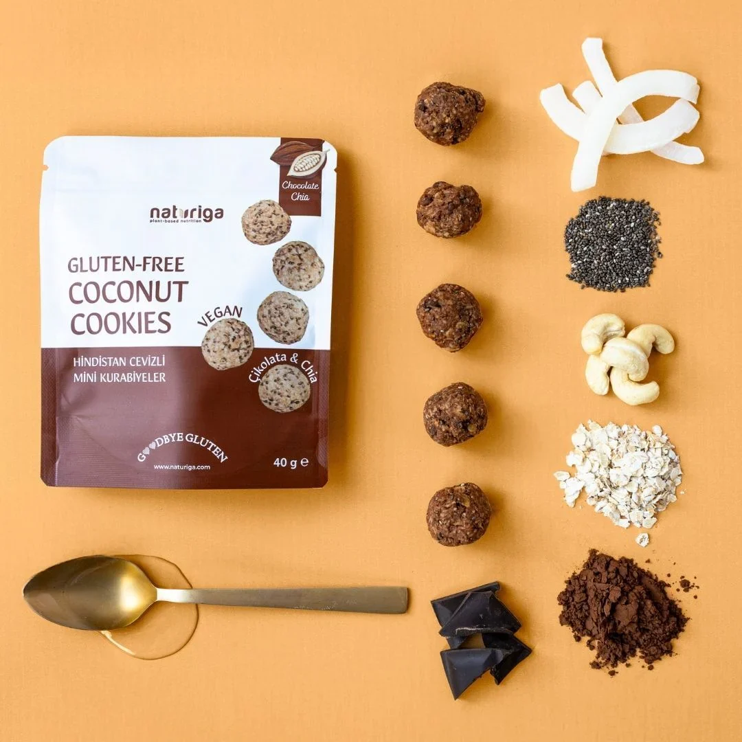 Çikolata & Chialı Hindistan Cevizli Yumuşak Kurabiye 40gr - Image 4