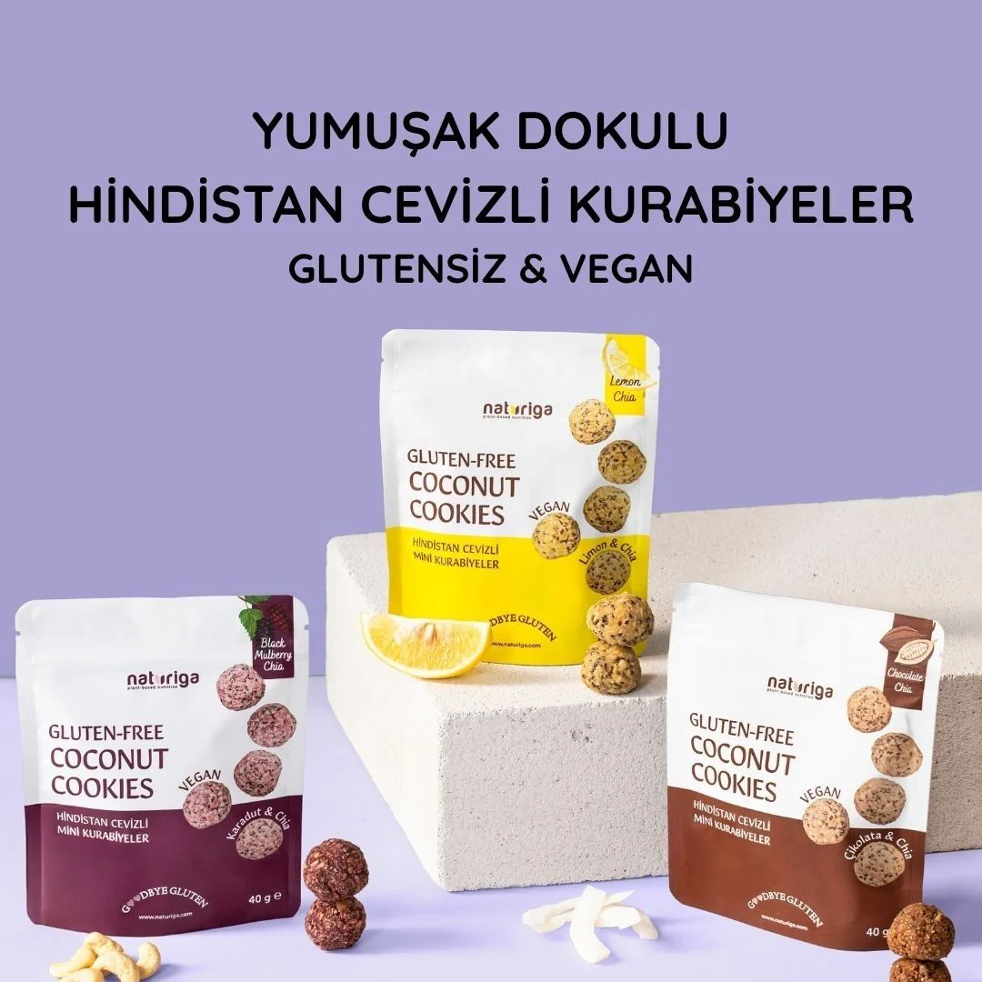 Karadut & Chialı Hindistan Cevizli Yumuşak Kurabiye 40gr - Image 5