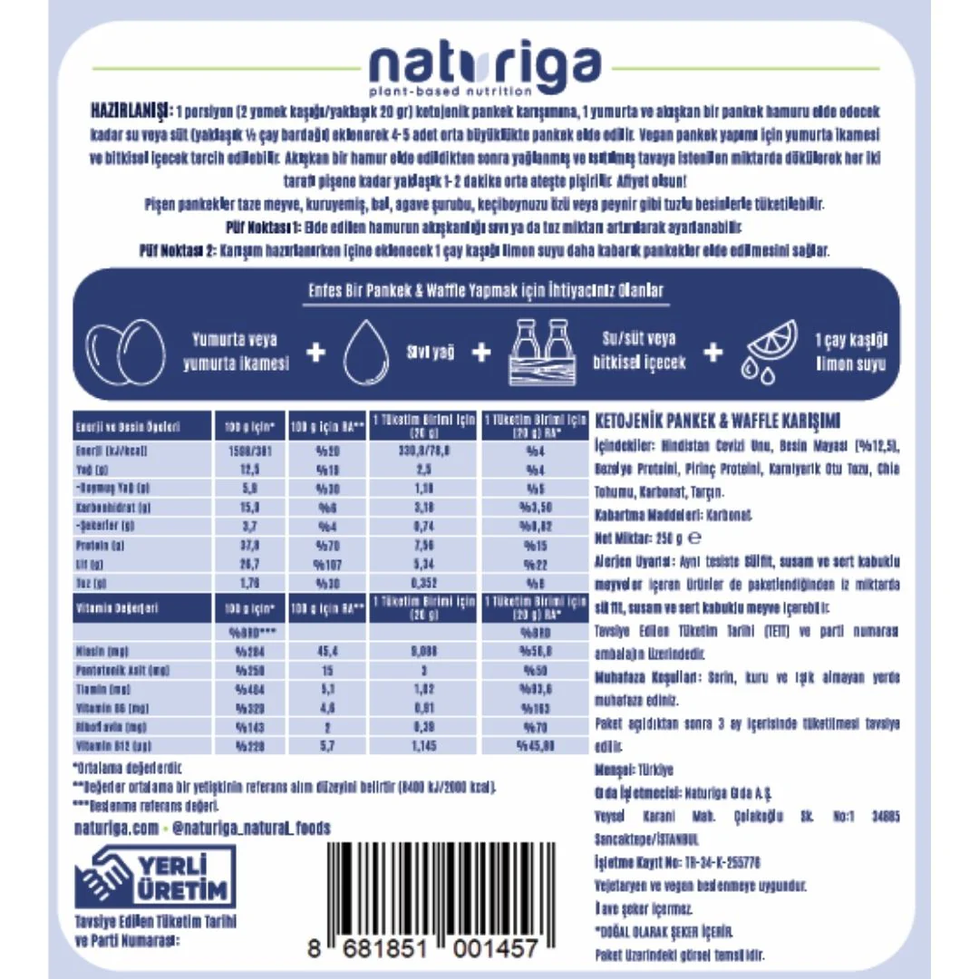 Ketojenik Pankek Karışımı - Image 3