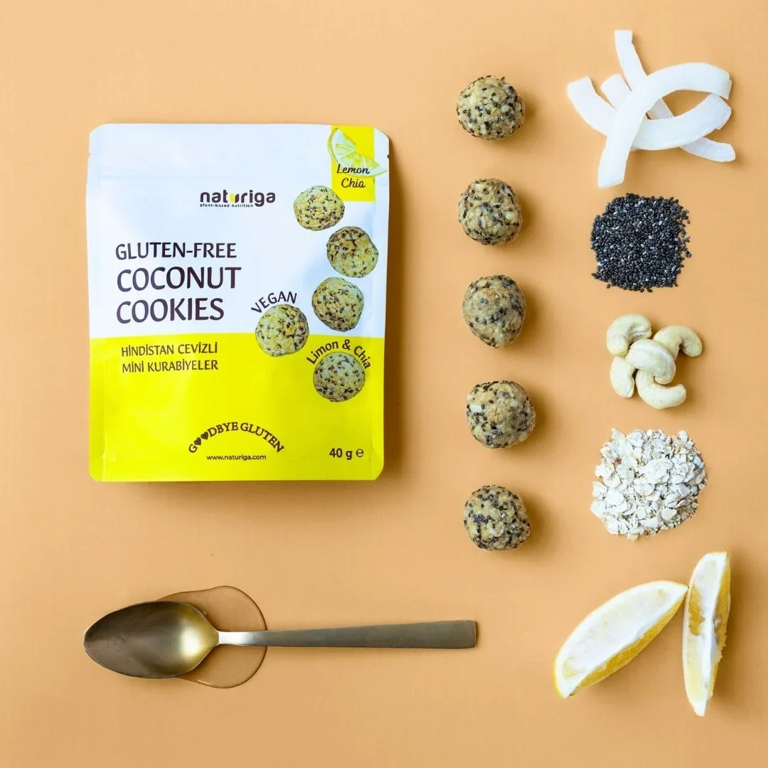 Limon & Chialı Hindistan Cevizli Yumuşak Kurabiye 40gr - Image 4