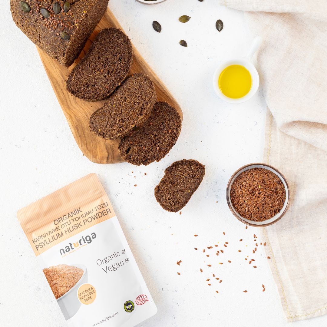 Org. Karnıyarık Otu Tohumu Tozu (Psyllium Husk) 100 gr - Image 4