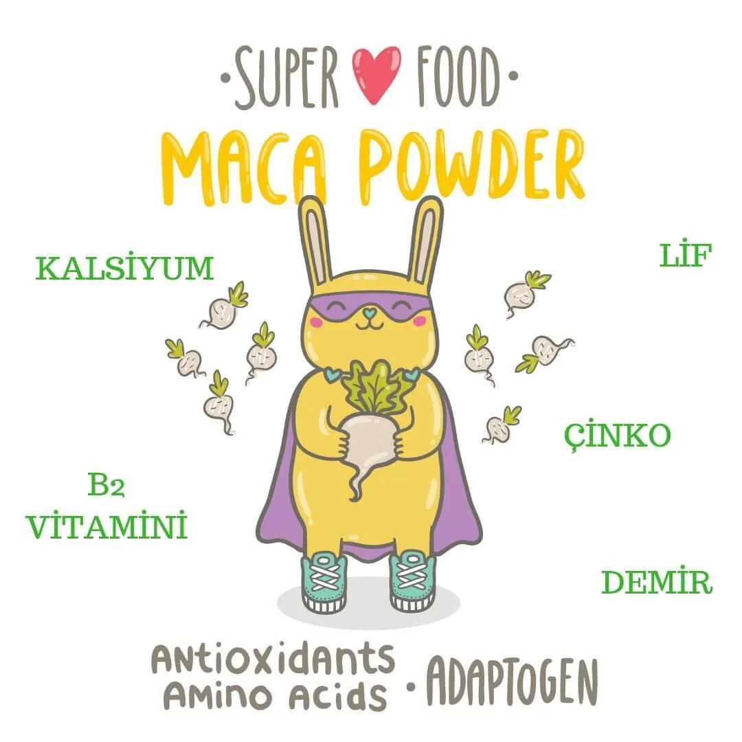Organik Maca Kökü Tozu (100gr) - Image 4