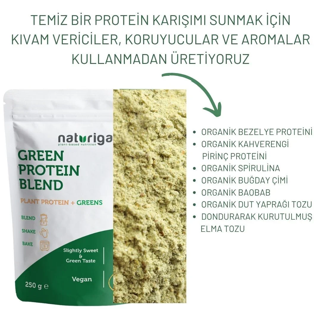 Yeşil Protein Karışımı (Green Protein) 250 gr - Image 4