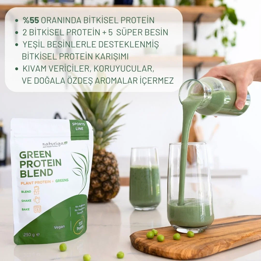 Yeşil Protein Karışımı (Green Protein) 250 gr - Image 5